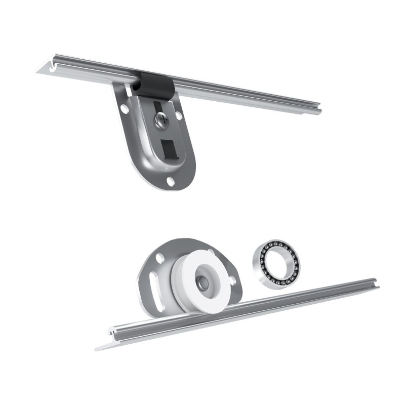 Komoda HORIZON – nowoczesna komoda z lamelami i drzwiami przesuwnymi