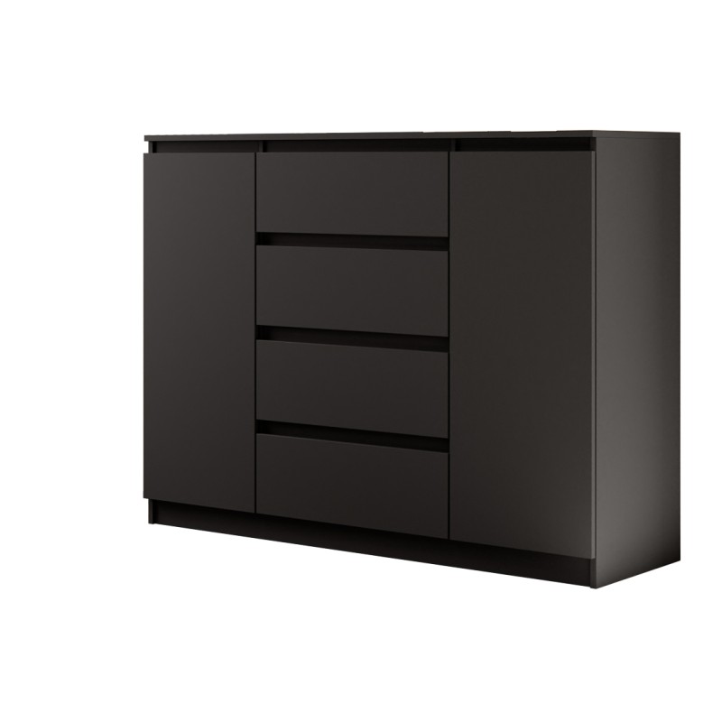 Komoda dwudrzwiowa z czterema szufladami LEMON | Beautysofa24.pl