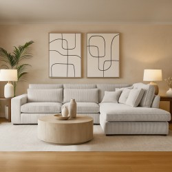 Narożnik do salonu PARMA L 🛋️ BeautySofa24.pl