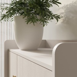 Komoda GLORIA – nowoczesna z 3 szufladami i 1 drzwiami