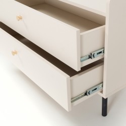 Szafka RTV GLORIA – nowoczesna z 2 szufladami i 2 drzwiami