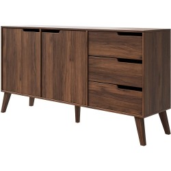 Komoda NOREL – nowoczesna komoda z 3 szufladami i 2 drzwiami