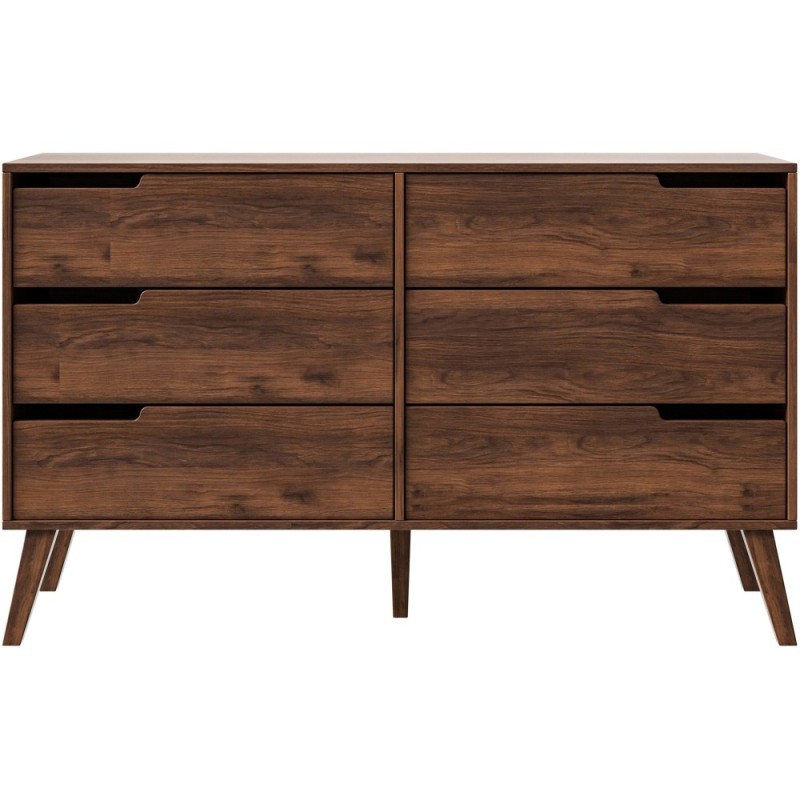 Komoda NOREL – skandynawska komoda z 6 szufladami | Stabilna, elegancka, pojemna