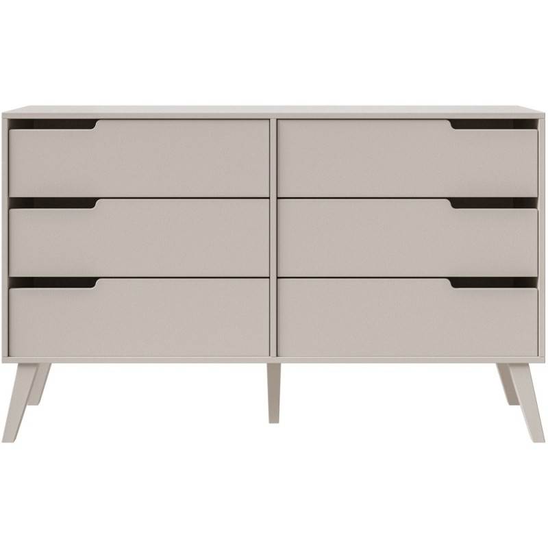 Komoda NOREL – skandynawska komoda z 6 szufladami | Stabilna, elegancka, pojemna