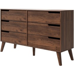 Komoda NOREL – skandynawska komoda z 6 szufladami | Stabilna, elegancka, pojemna