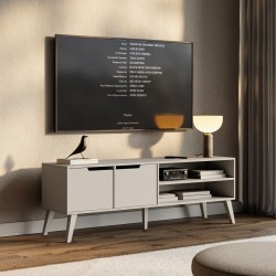 Szafka RTV NOREL 160 cm – skandynawska