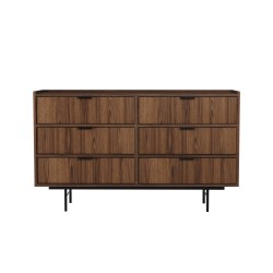 Komoda EVRON 6 szuflad – nowoczesna, elegancka i pojemna