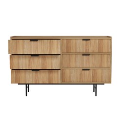 Komoda EVRON 6 szuflad – nowoczesna, elegancka i pojemna