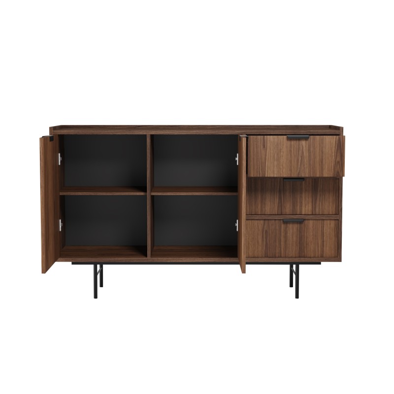 Komoda EVRON 3 szuflady i 2 drzwi – nowoczesna i elegancka