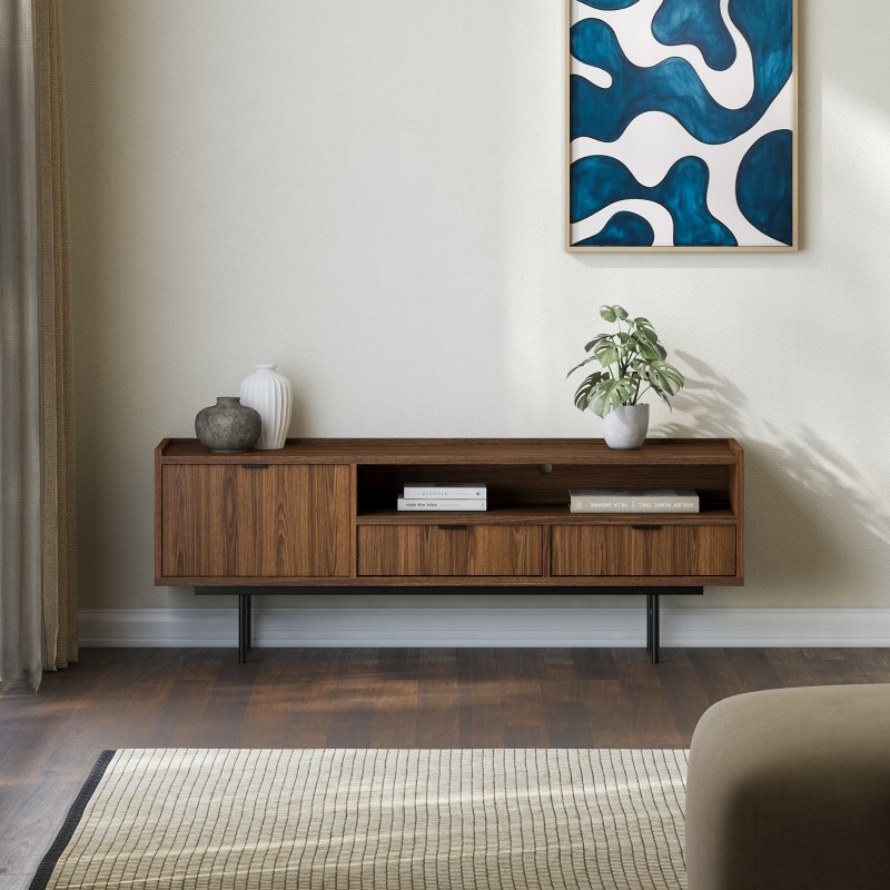 Szafka RTV EVRON – szafka pod telewizor z szufladami