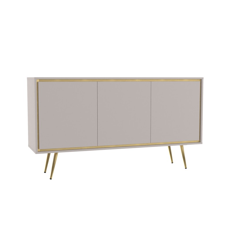 Komoda LORI 150 cm – nowoczesna komoda z 3 drzwiami