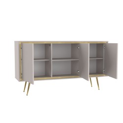 Komoda LORI 150 cm – nowoczesna komoda z 3 drzwiami