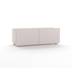 Szafka RTV KAVELL 100 cm – szafka z ryflowanym frontem