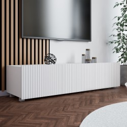 Szafka RTV KAVELL 150 cm – nowoczesna szafka z 3 drzwiami, wisząca/stojąca