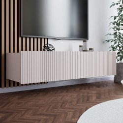 Szafka RTV KAVELL 150 cm – nowoczesna szafka z 3 drzwiami, wisząca/stojąca