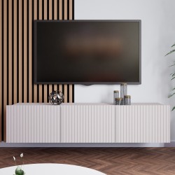 Szafka RTV KAVELL 150 cm – nowoczesna szafka z 3 drzwiami, wisząca/stojąca