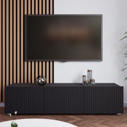 Szafka RTV KAVELL 150 cm – nowoczesna szafka z 3 drzwiami, wisząca/stojąca