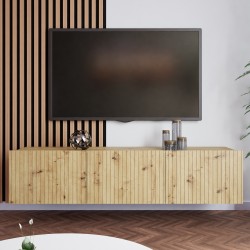 Szafka RTV KAVELL 150 cm – nowoczesna szafka z 3 drzwiami, wisząca/stojąca