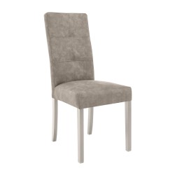Krzesło tapicerowane SOLIS – drewniane nogi, ekoskóra RANGER