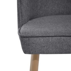 Krzesło LUNA – eleganckie krzesło tapicerowane| FJORD