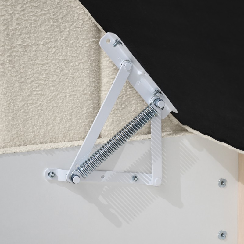 Łóżko młodzieżowe Rafi – tapicerowane łóżko | Bouclé QUELLE