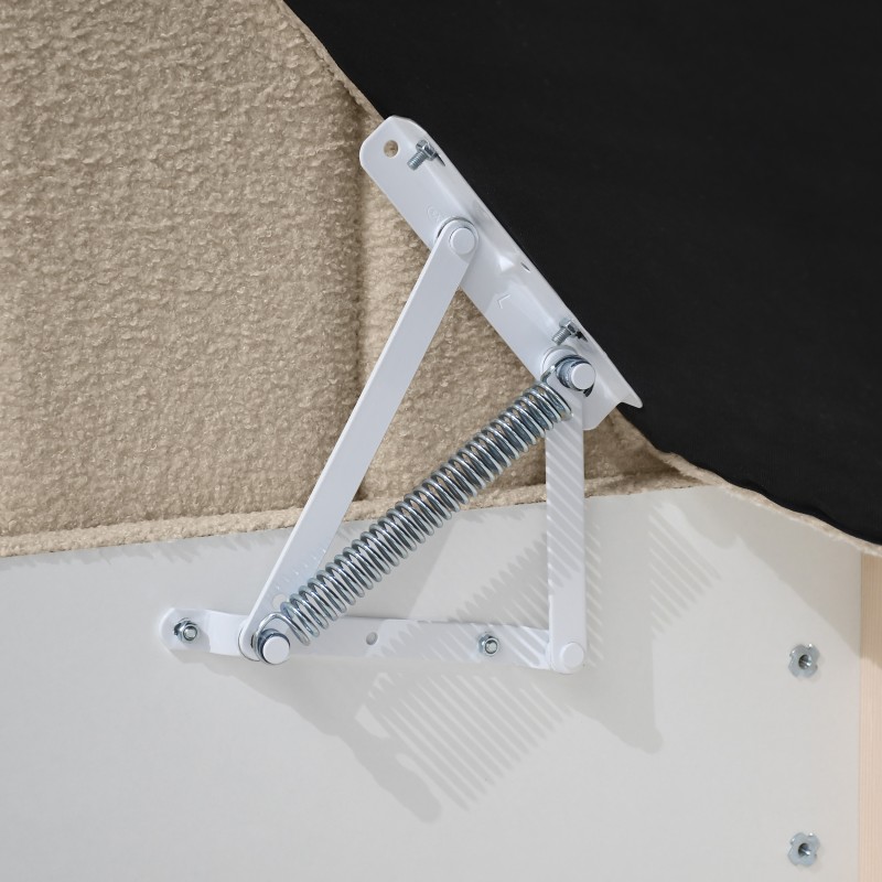 Łóżko młodzieżowe Rafi – tapicerowane łóżko | Bouclé QUELLE