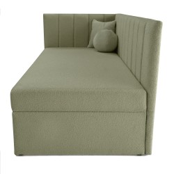 Łóżko młodzieżowe Rafi – tapicerowane łóżko | Bouclé QUELLE