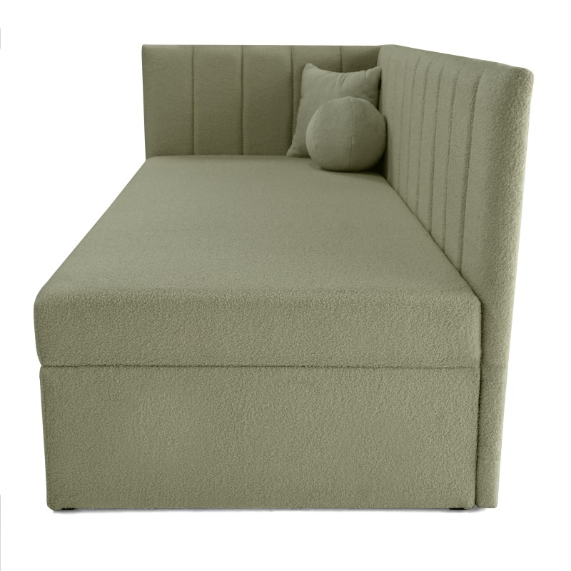 Łóżko młodzieżowe Rafi – tapicerowane łóżko | Bouclé QUELLE