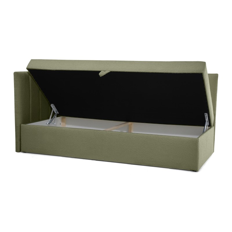 Łóżko młodzieżowe Rafi – tapicerowane łóżko | Bouclé QUELLE