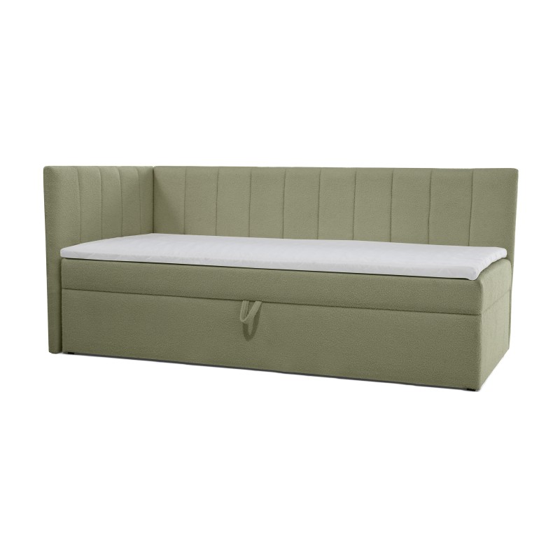 Łóżko młodzieżowe Rafi – tapicerowane łóżko | Bouclé QUELLE