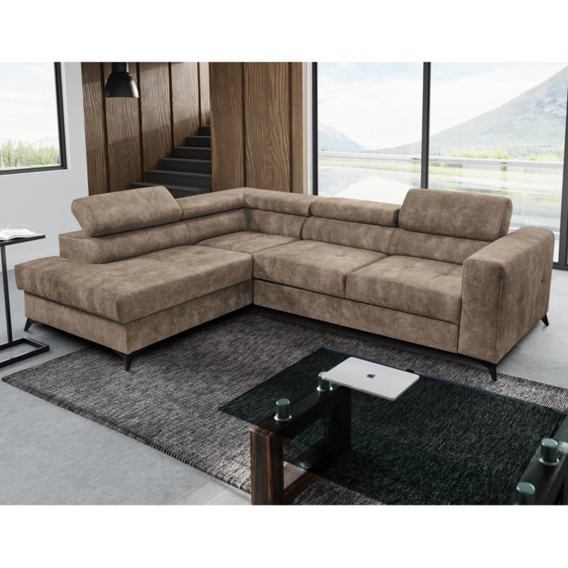 Narożnik z funkcją spania SORENTO | BeautySofa24.pl