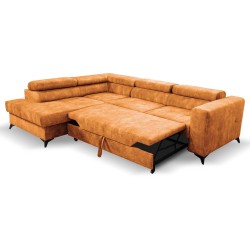 Narożnik z funkcją spania SORENTO | BeautySofa24.pl