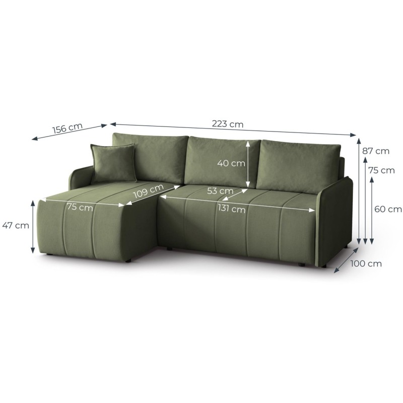 Narożnik do salonu CAPRI | BeautySofa24.pl