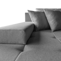 Narożnik z funkcją spania DRACO L Barrel | BeautySofa24.pl