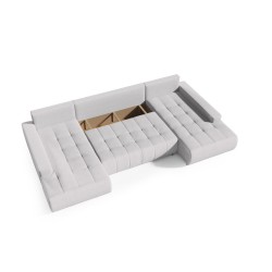 Duży narożnik do salonu DRACO U