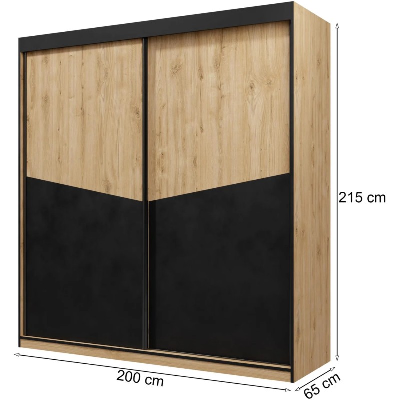 Szafa przesuwna ANTON 01 | BeautySofa24.pl